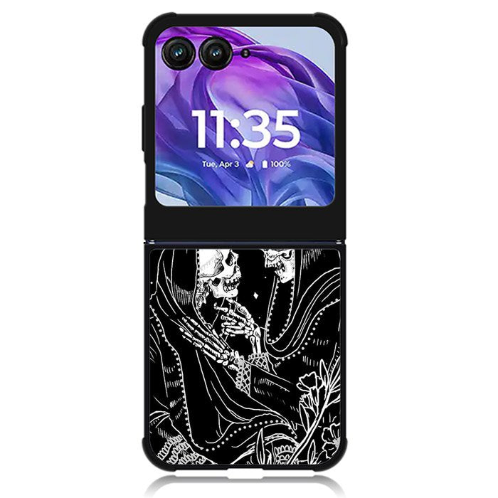The Lover Skeleton Motorola Moto Razr 2024 , Moto Razr 50 Case