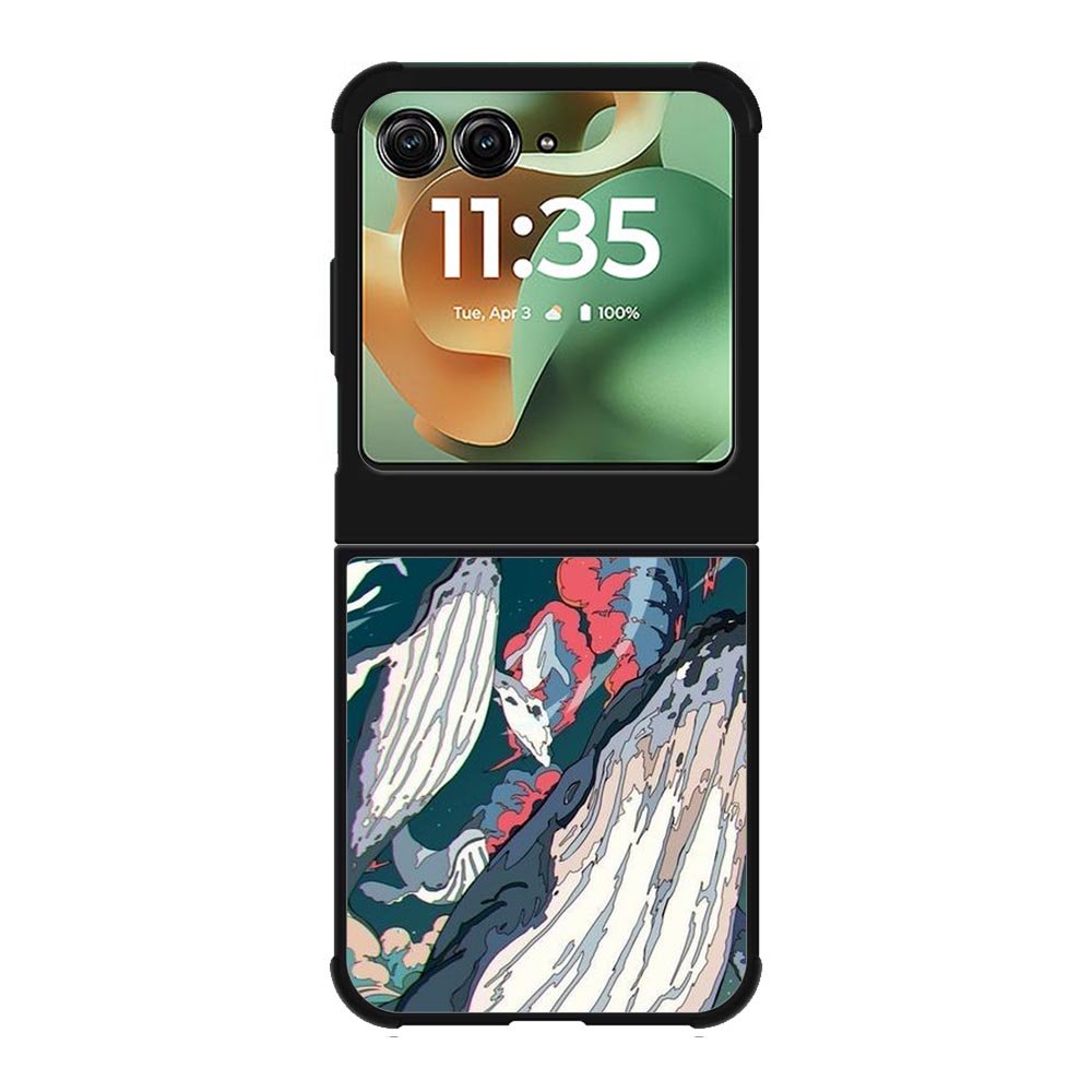 whale art Motorola Moto RAZR 2025 Case FE0650