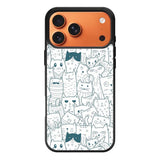 Cat Pattern iPhone 18 Pro Max Case FE0143