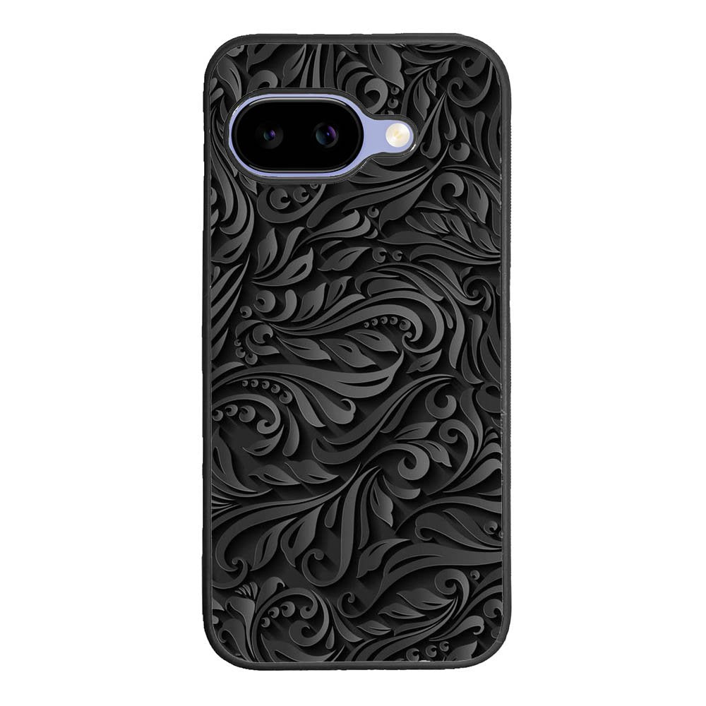 Black Flower Google Pixel 10A Case FE0101