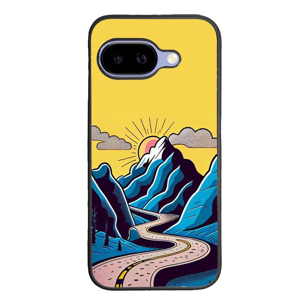 Sunset and Mountains Google Pixel 10A Case FE0606