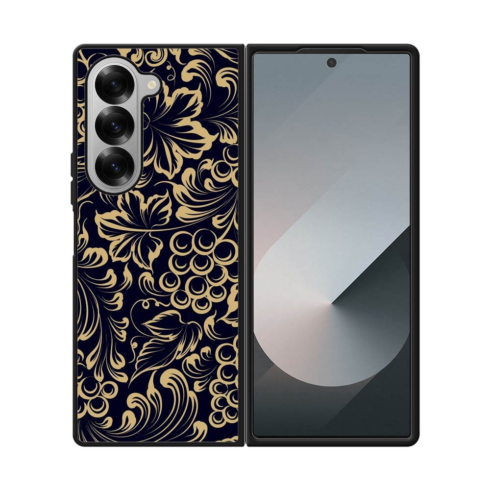 Flower Pattern Samsung Galaxy Z Fold 7 5G Case FE0277