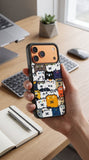 Cute Chunky Cats Protective Case Compatible with iPhone, Samsung & Google Pixel FW0232
