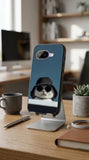 Cool Boss Cat With Glasses Protective Case Compatible with iPhone, Samsung & Google Pixel FW0235