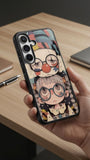 Whimsical Pastel Clowns Protective Case Compatible with iPhone, Samsung & Google Pixel FW0245
