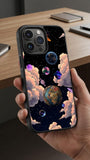 Cosmic Cloud Galaxy Protective Case Compatible with iPhone, Samsung & Google Pixel FW0247