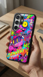 Neon Monster Mash Protective Case Compatible with iPhone, Samsung & Google Pixel FW0248