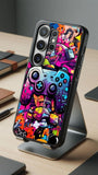 Game Over Graffiti Protective Case Compatible with iPhone, Samsung & Google Pixel FW0250