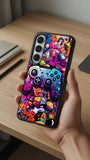 Game Over Graffiti Protective Case Compatible with iPhone, Samsung & Google Pixel FW0250