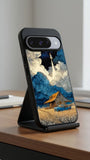 Oriental Mist Landscape Protective Case Compatible with iPhone, Samsung & Google Pixel FW0253
