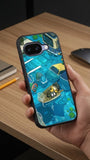 Serene River Journey Protective Case Compatible with iPhone, Samsung & Google Pixel FW0254