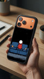 Starlit Solitude Protective Case Compatible with iPhone, Samsung & Google Pixel FW0256