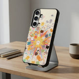 Cute Animal Galaxy Protective Case Compatible with iPhone, Samsung & Google Pixel FW0263