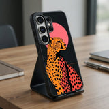 Cheetah’S Pink Moon Protective Case Compatible with iPhone, Samsung & Google Pixel FW0270