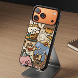 Sweet Animal Bakery Protective Case Compatible with iPhone, Samsung & Google Pixel FW0274
