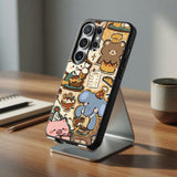 Sweet Animal Bakery Protective Case Compatible with iPhone, Samsung & Google Pixel FW0274