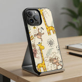 Jungle Friends Pattern Protective Case Compatible with iPhone, Samsung & Google Pixel FW0275
