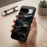 Dark Ocean Wave Art Protective Case Compatible with iPhone, Samsung & Google Pixel FW0277