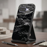 Dark Ocean Wave Art Protective Case Compatible with iPhone, Samsung & Google Pixel FW0277