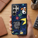 Doodle Night Dreams Protective Case Compatible with iPhone, Samsung & Google Pixel FW0291