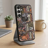 Witchy Bookshelf Protective Case Compatible with iPhone, Samsung & Google Pixel FW0298