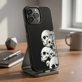 Pile Of Skulls Protective Case Compatible with iPhone, Samsung & Google Pixel FW0308