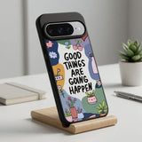 Bloomy Hope Notes Protective Case Compatible with iPhone, Samsung & Google Pixel FW0316