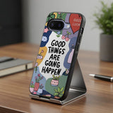 Bloomy Hope Notes Protective Case Compatible with iPhone, Samsung & Google Pixel FW0316