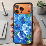 Frozen Berry Splash Protective Case Compatible with iPhone, Samsung & Google Pixel FW0317