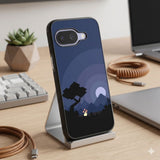 Midnight Campfire Protective Case Compatible with iPhone, Samsung & Google Pixel FW0321