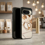 Duck With Bread Protective Case Compatible with iPhone, Samsung & Google Pixel FX0207