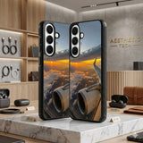 Airplane Window View Protective Case Compatible with iPhone, Samsung & Google Pixel FX0214