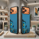 View Of The City Protective Case Compatible with iPhone, Samsung & Google Pixel FX0219