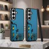 View Of The City Protective Case Compatible with iPhone, Samsung & Google Pixel FX0219