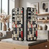 Eames House Of Cards Protective Case Compatible with iPhone, Samsung & Google Pixel FX0222