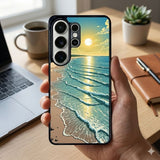 Sunset Beach Vibes Protective Case Compatible with iPhone, Samsung & Google Pixel FX0227