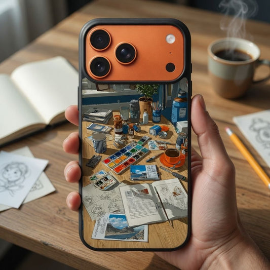 Chill Lofi Or Aesthetic Art Protective Case Compatible with iPhone, Samsung & Google Pixel FX0228
