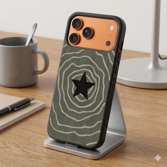 Star Surrounded Protective Case Compatible with iPhone, Samsung & Google Pixel FX0247