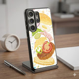 Deconstructed Hamburger Protective Case Compatible with iPhone, Samsung & Google Pixel FX0249