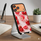 Cherry Jelly Desserts Protective Case Compatible with iPhone, Samsung & Google Pixel FX0252