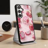 Dragon Fruit Slices Protective Case Compatible with iPhone, Samsung & Google Pixel FX0256
