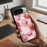 Dragon Fruit Slices Protective Case Compatible with iPhone, Samsung & Google Pixel FX0256