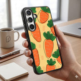 Cute Carrot Protective Case Compatible with iPhone, Samsung & Google Pixel FX0257