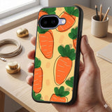 Cute Carrot Protective Case Compatible with iPhone, Samsung & Google Pixel FX0257