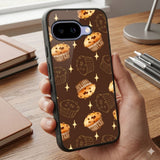 Chocolate Chip Muffins Protective Case Compatible with iPhone, Samsung & Google Pixel FX0258