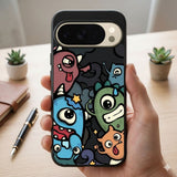Doodle Style Artwork Protective Case Compatible with iPhone, Samsung & Google Pixel FX0262