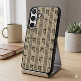 Coquette Bow Pattern Protective Case Compatible with iPhone, Samsung & Google Pixel FX0272