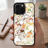 Cute Cartoon Duck Protective Case Compatible with iPhone, Samsung & Google Pixel FX0276