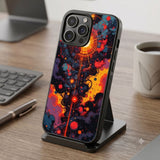 Abstract Digital Illustration Protective Case Compatible with iPhone, Samsung & Google Pixel FX0280