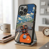 Ghibli Fantasy Bike Ride Protective Case Compatible with iPhone, Samsung & Google Pixel FX0283